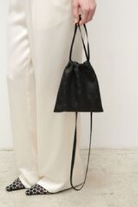 Сумка-мешочек атласная