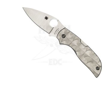 Складной нож Spyderco Chaparral 3 Stepped Titanium C152STIP c клинком из стали CTS-XHP, рукоять титан