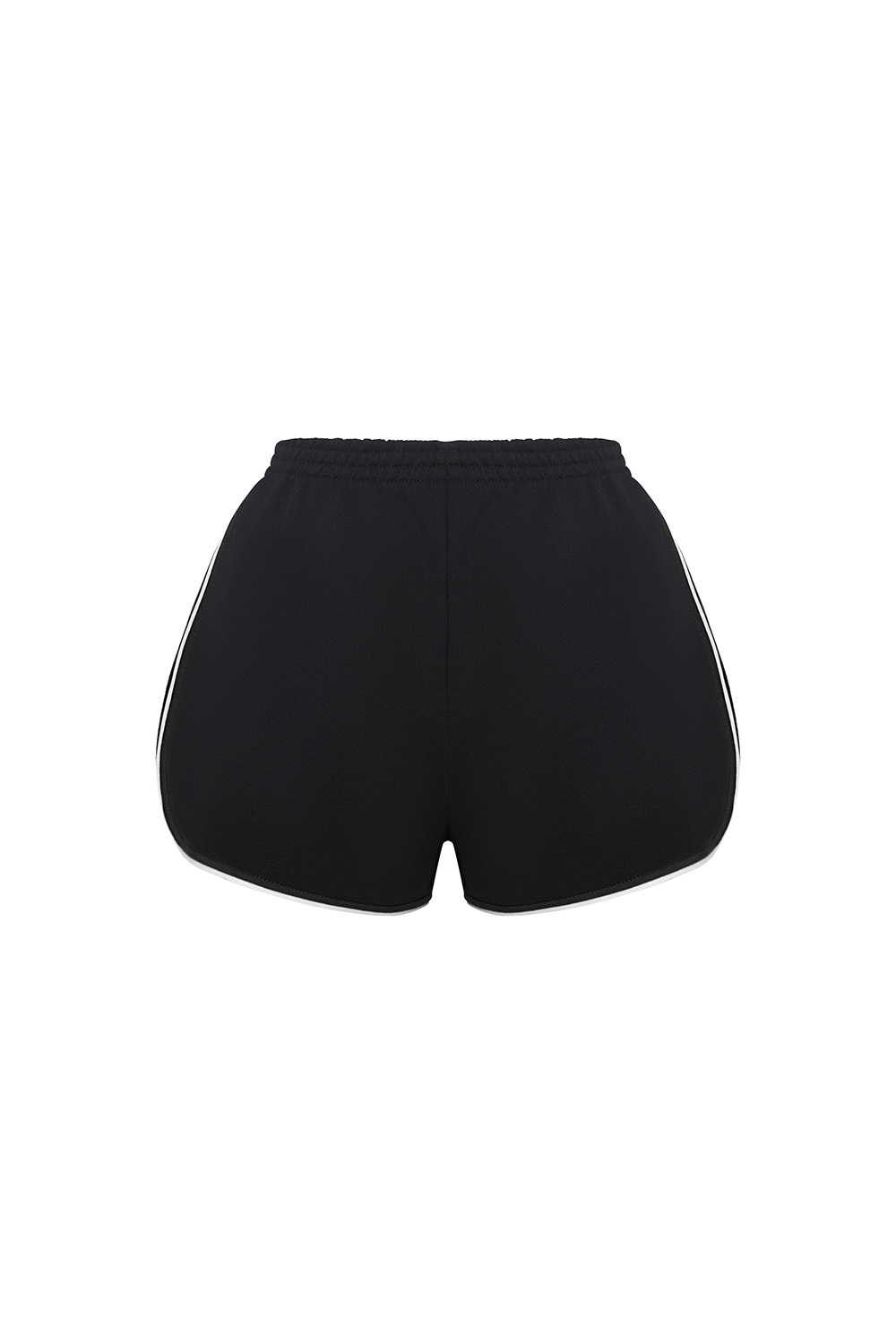 Шорты из футера Чёрный