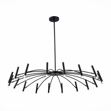 Светильник потолочный 18*G9 4000K SL1214.402.18 чёрный Spidey ST-Luce