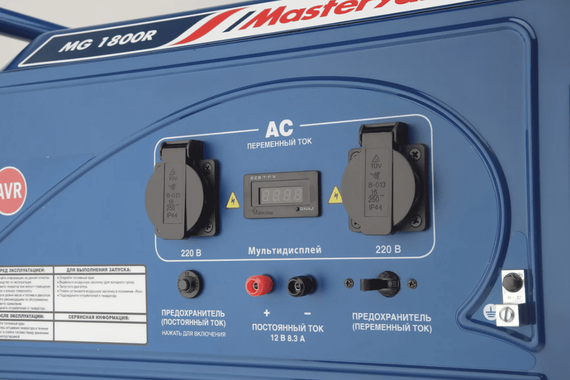 Бензиновый генератор MasterYard MG 1800R