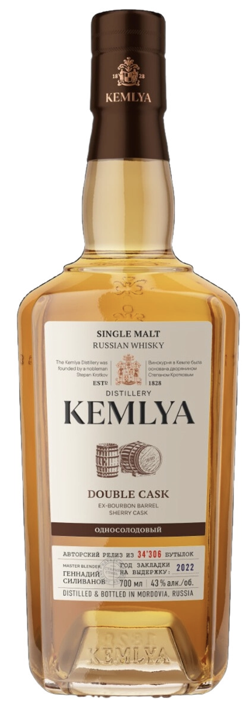 Виски Kemlya Double Cask, 0.7 л.
