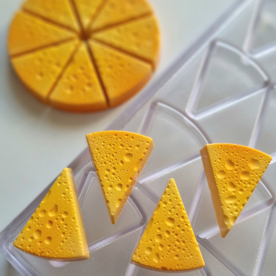 960 | Форма для шоколадных конфет &quot;Ломтик&quot; (275*175 мм)