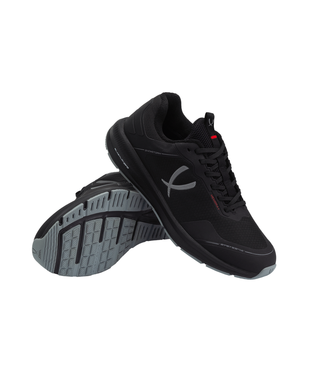 Кроссовки спортивные Snowstorm LOW, waterproof, Black/grey