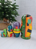 Матрёшка 5м 15см Малевич-Кандинский