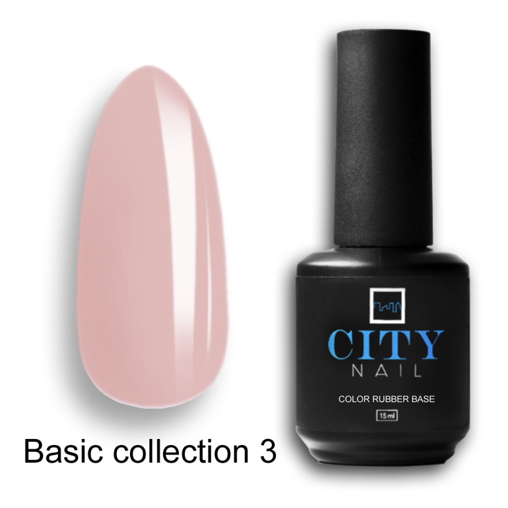 CITY-NAIL Камуфлирующая база Basic collection 15мл №03