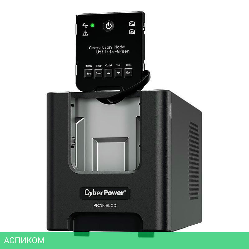 Источник бесперебойного питания CyberPower LCD 750VA/675W (PR750E)