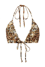 топ бикини Liu Jo Beachwear - коричневый(VA0038 J5896)