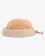 Докер Якорь Портовый 24 бежевый флис / бежевая шерпа бортик