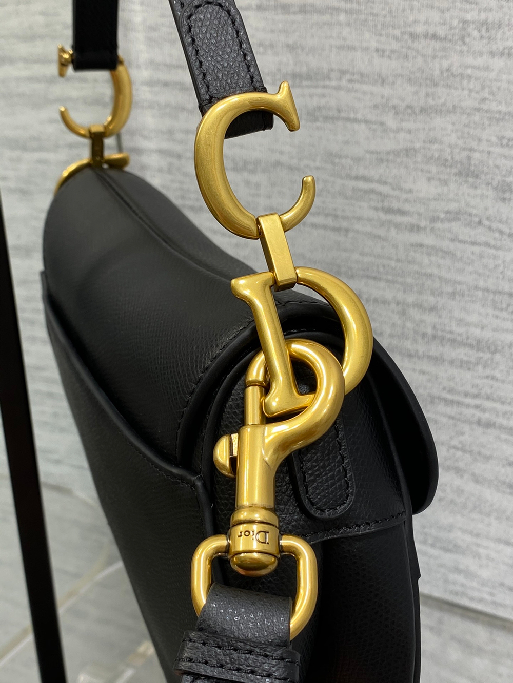 Christian Dior Small Saddle Bag with Strap