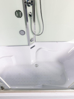 Душевая кабина WeltWasser  WW500 EMMER 170/85/55 170х85 см,  прозрачное стекло, поддон высокий, радио, bluetooth