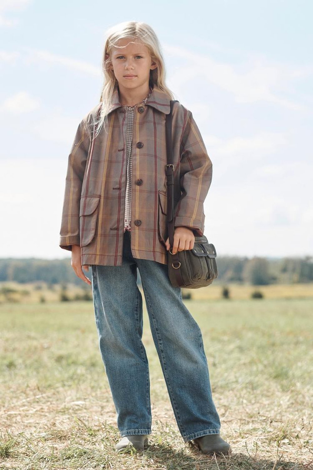 ZARA СУМКА ЧЕРЕЗ ПЛЕЧО, ЗЕЛЕНЫЙ