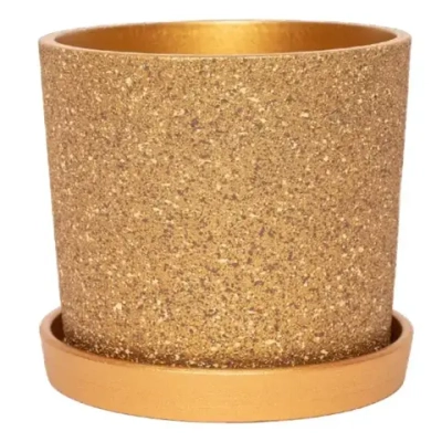 Горшок Дакар золото кедр №3