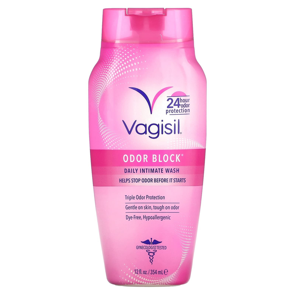 Vagisil, Odor Block, ежедневное средство для интимной гигиены, 354 мл (12 жидк. унц.)