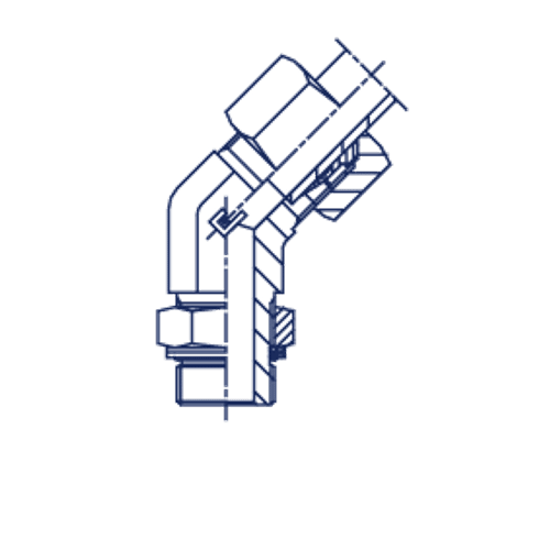 Штуцер FRG45 DS38 BSP 1.1/2 (в сборе)