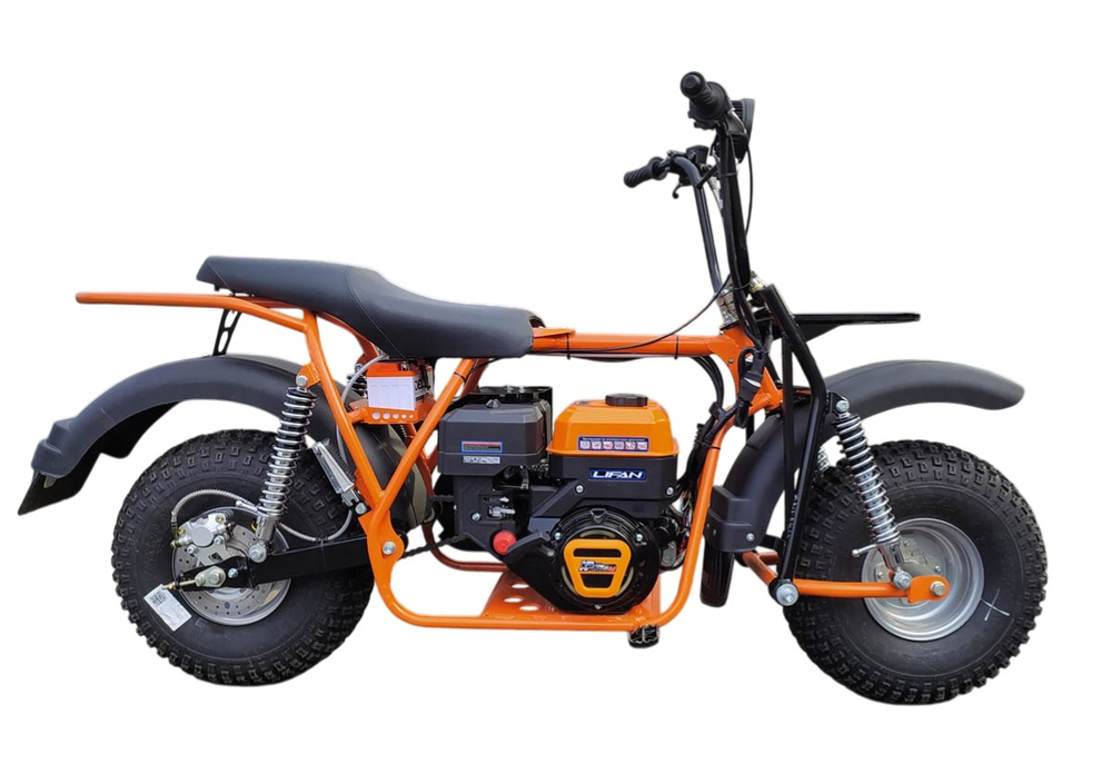 Мотоцикл внедорожный СПРИНТ на редукторе, колеса 8” (20х7-8’’), LIFAN KP270ER, 10лс, фара, эл.старт