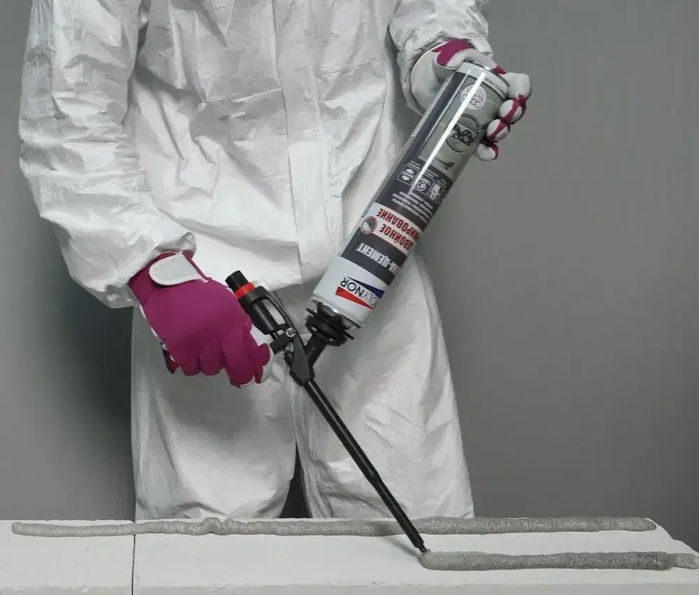 Пена-цемент POLYNOR двойное армирование (Полинор Двойное армирование)