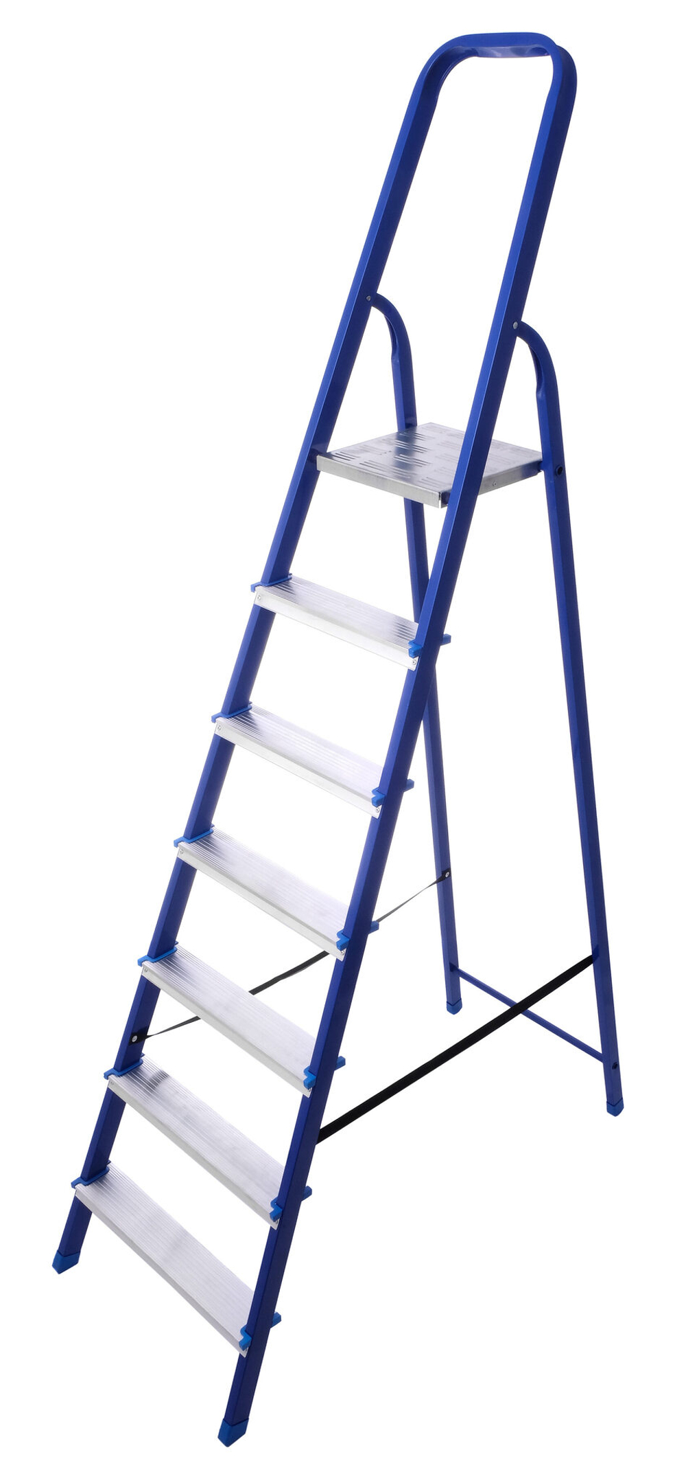 Стремянка стальная с алюминиевыми ступенями 08 ступеней