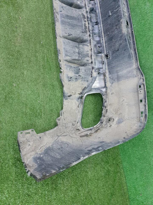 Юбка заднего бампера Mercedes GLE C167 (19-23) AMG