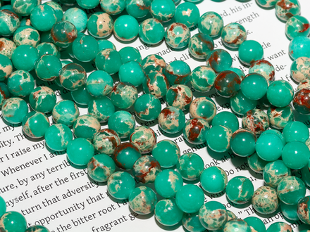 Нить бусин из варисцита 8,5мм