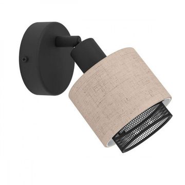 Спот 1*E14 43656 бежевый/черный ROSLEY Eglo