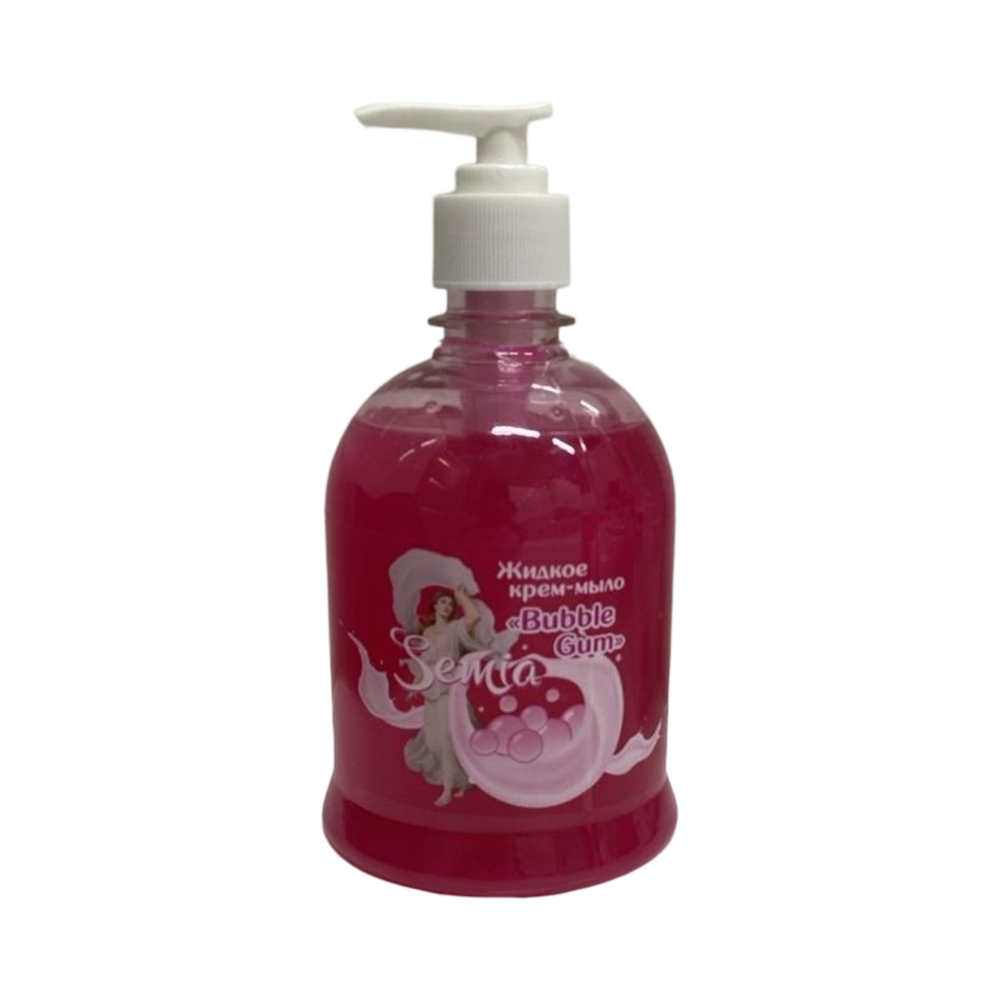 Жидкое крем-мыло Semia "Bubbl gum" 500мл