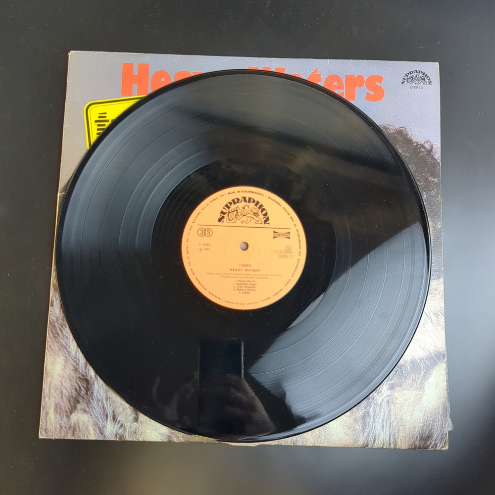 LP Turbo - Heavy Waters. Жанр: рок, хард-рок. Чехословакия Supraphon 1985 год.