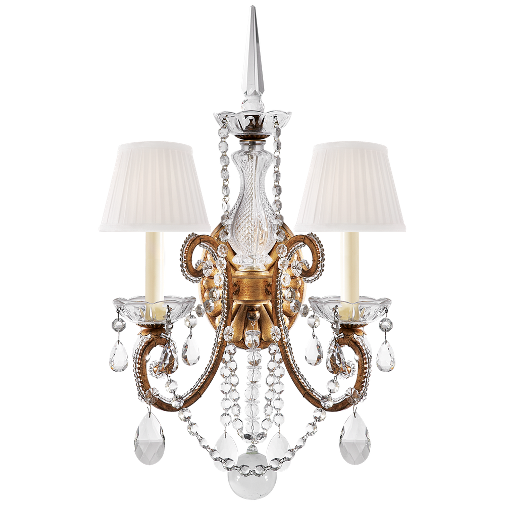 Настенный светильник Visual Comfort Adrianna Double Sconce