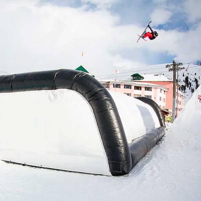 Надувная подушка «SlopeStyle» для слоупстайла и фристайла, 18×14×4 м