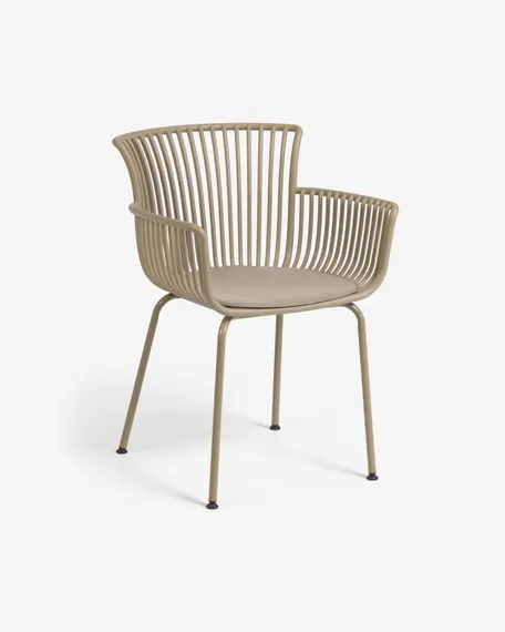 Уличный стул Surpika бежевый | La Forma | Испания | Купить в Hallberg.ru