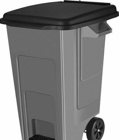 Контейнер для мусора 130 литров, на колесах