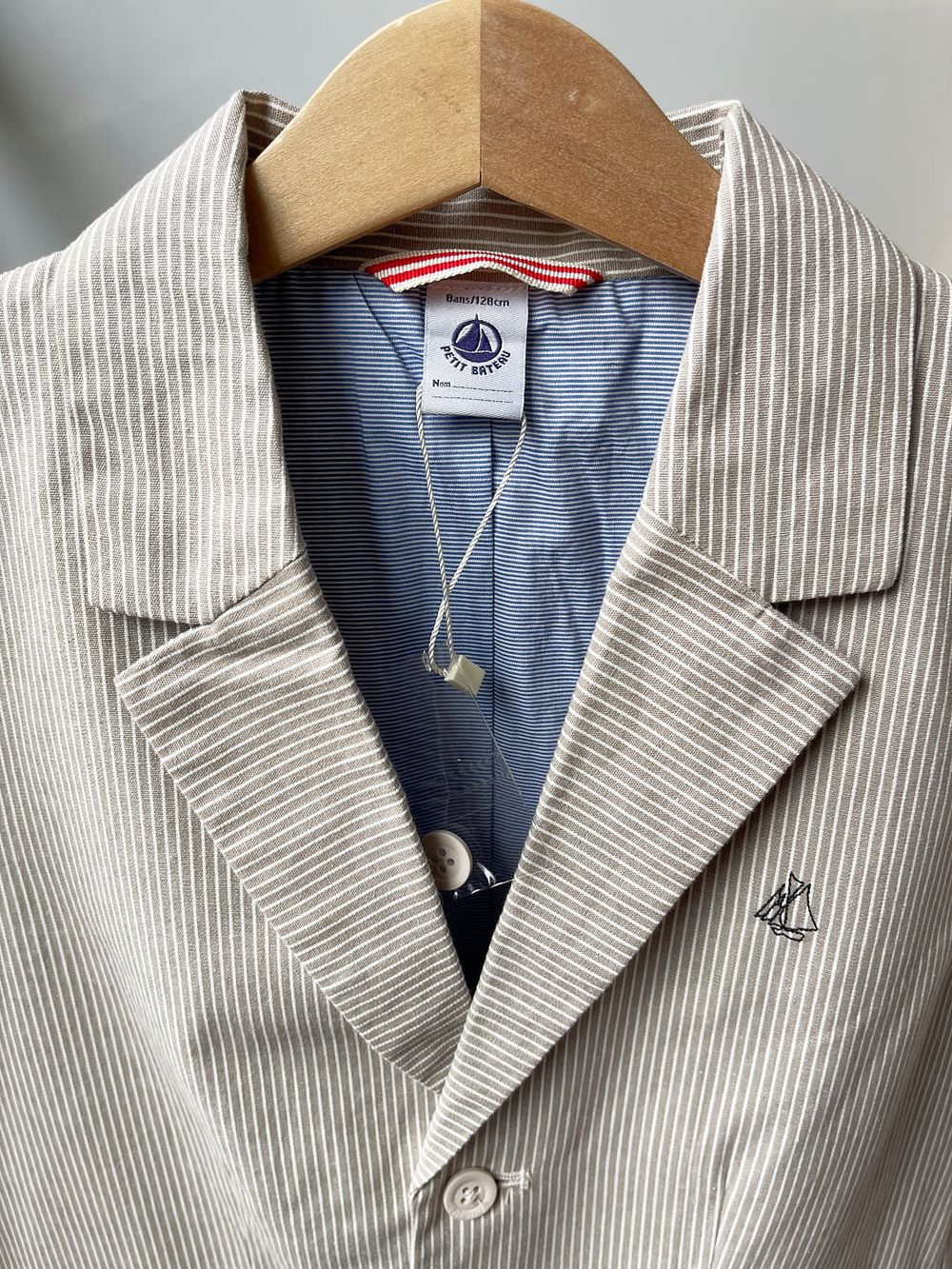 Новый пиджак Petit Bateau, 128
