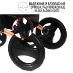 Коляска-трансформер 2в1 Luxmom 530 Хаки текстиль