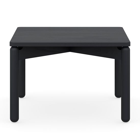 Столик кофейный saga, 60х60 см, темно-серый