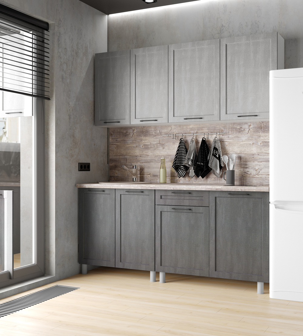 Кухня КАЛЬЯРИ готовое решение 1,8м