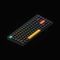 NuPhy Air75 V2 Cowberry Switch Basalt Black
