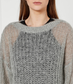 Хлопковый свитер fablura BOSS BLACK - серый(50518350)