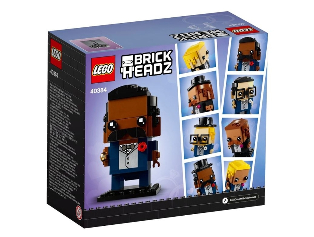 Конструктор LEGO BrickHeadz 40384 Жених на свадьбе