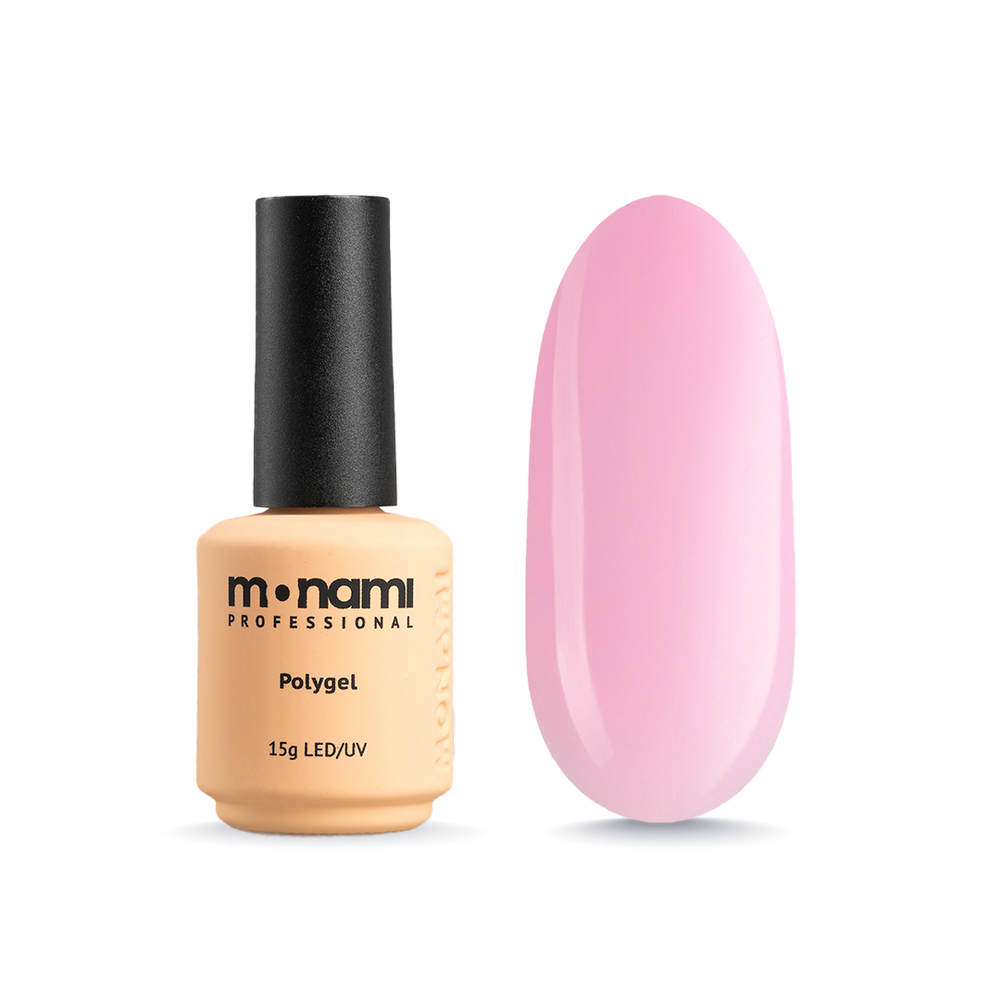 Monami Liquid PolyGel Marshmallow - Жидкий полигель 22 розовый, 15мл