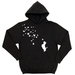 Толстовка "Скотч терьер и бабочки"