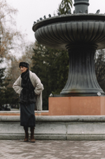 Манишка меховая