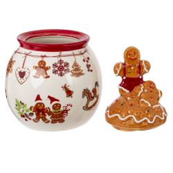 GAEM Конфетница "Пряничное настроение", 900 мл, L13 W13 H21,5 см