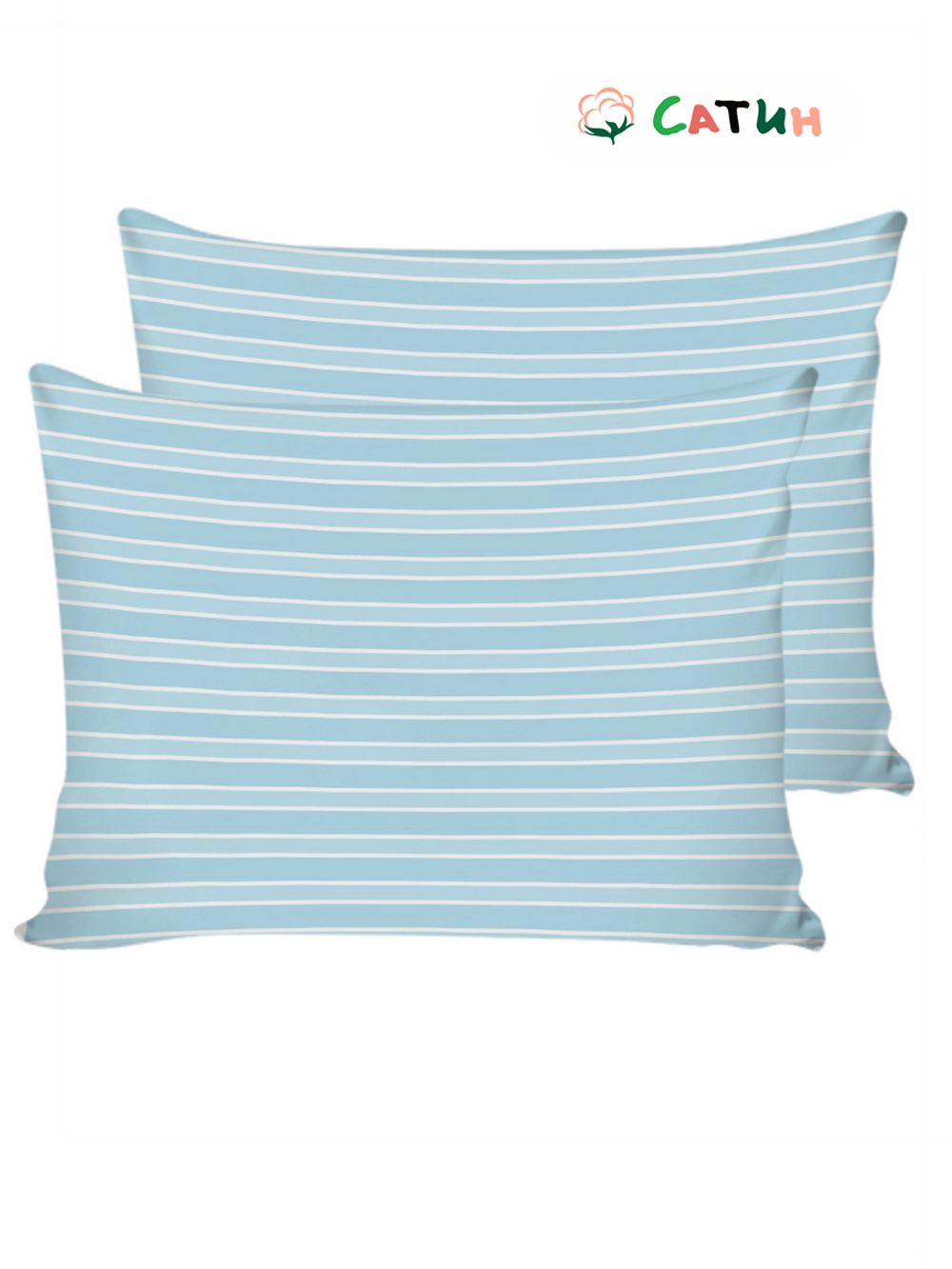 Наволочка комплект 2шт Milky Garden "Лагуна" 50х70 см