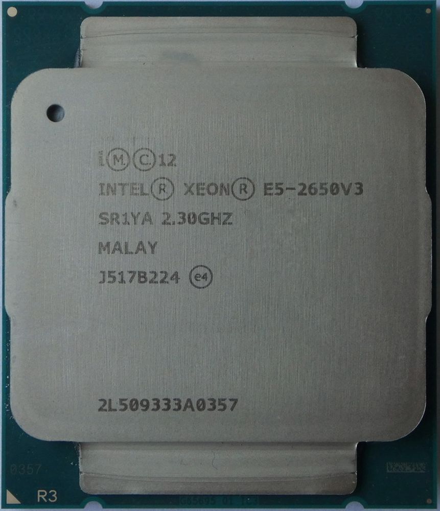 Процессор Intel HP CPU KIT XEON 10 CORE PROCESSOR E5-2650V3 2.3GHZ 25MB SMART CACHE 9.6GT/S QPI TDP 105W FOR PROLIANT ML150 G9 726647-L21
