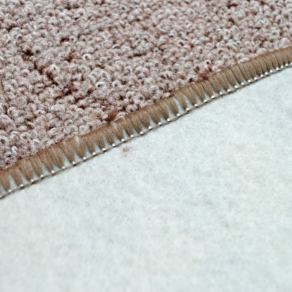 Коврик 50*50см Люксор Люкс Принт с вырезом (коричневый в ассортименте)