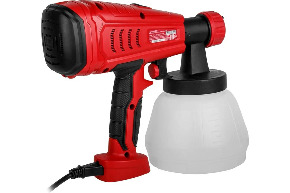 Краскораспылитель Wortex LX PS 0845-1, электрический, HVLP, 550 Вт (0333222)