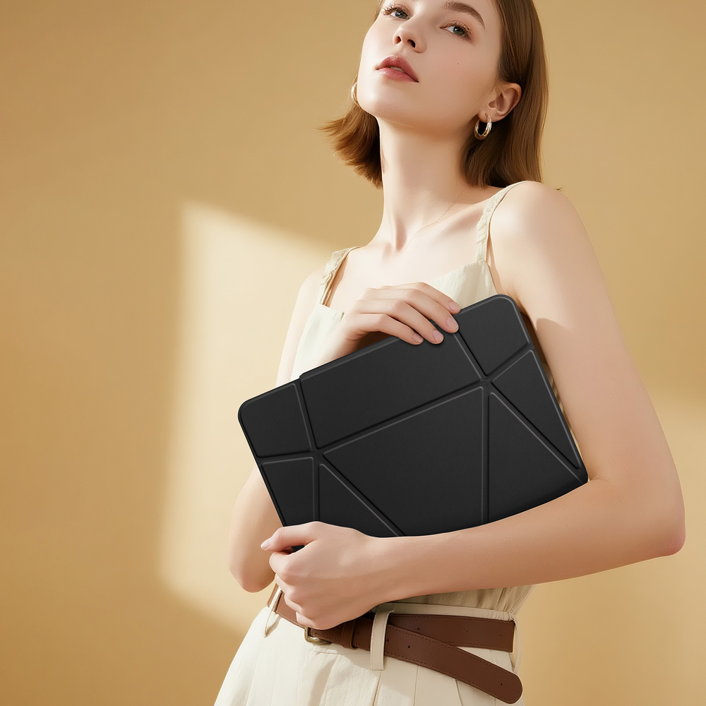 Складной чехол книжка для Samsung Galaxy Tab S11, серия Vers Series от Dux Ducis, с магнитным держателем Pencil