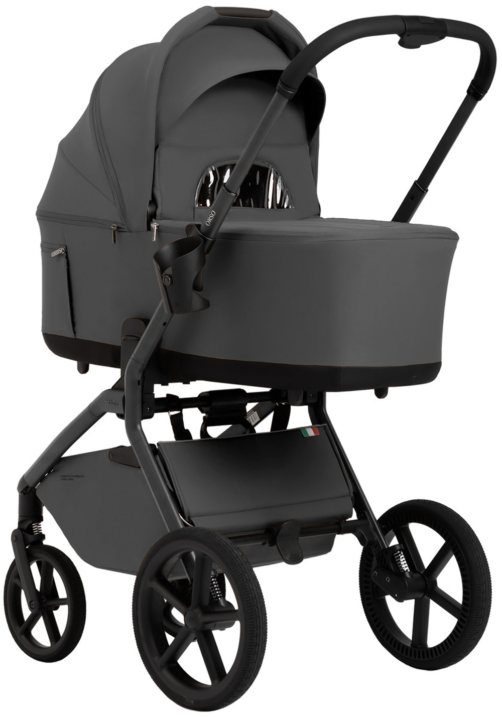 Коляска 3 в 1 Sweet Baby SBL Orso New + автокресло Elegante Plus New Dark Grey