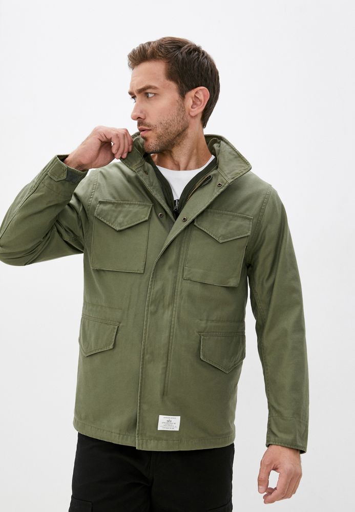 Куртка Alpha Industries M-65 MOD Field Jacket Olive (Оливковая)