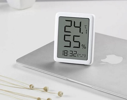Датчик температуры и влажности с часами Xiaomi MiaoMiaoCE LCD Version MHO-C601